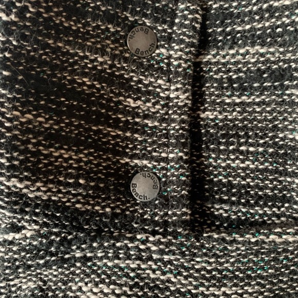 Black and white Bench Athletic Jacket - Picture 7 of 7